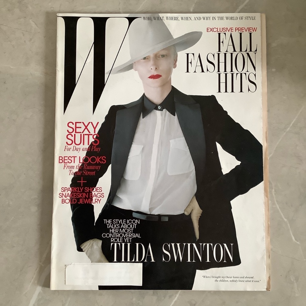 W Magazine August 2011